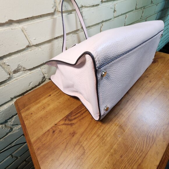 Euc Kate Spade Rowe Light Pink Leather Shoulder Bag Purse - Picture 9 of 13